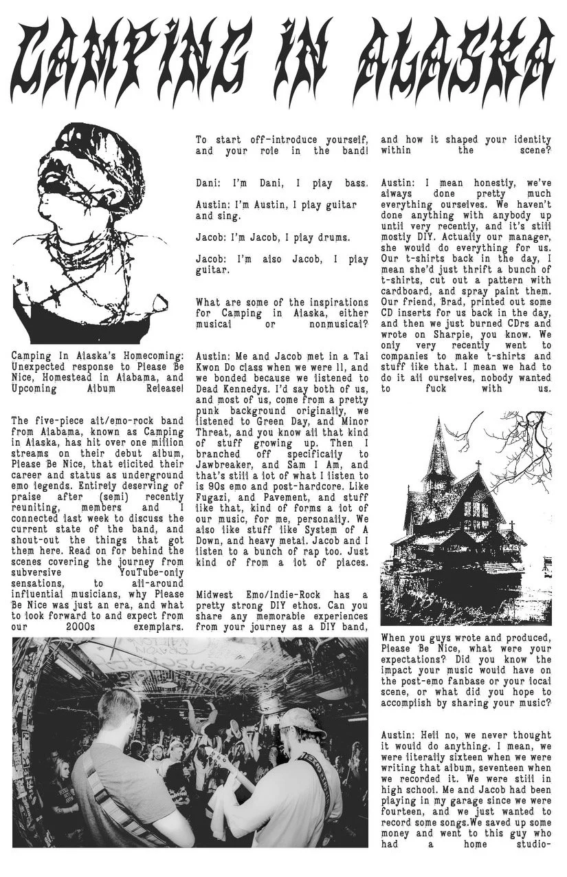 Camping in Alaska Interview