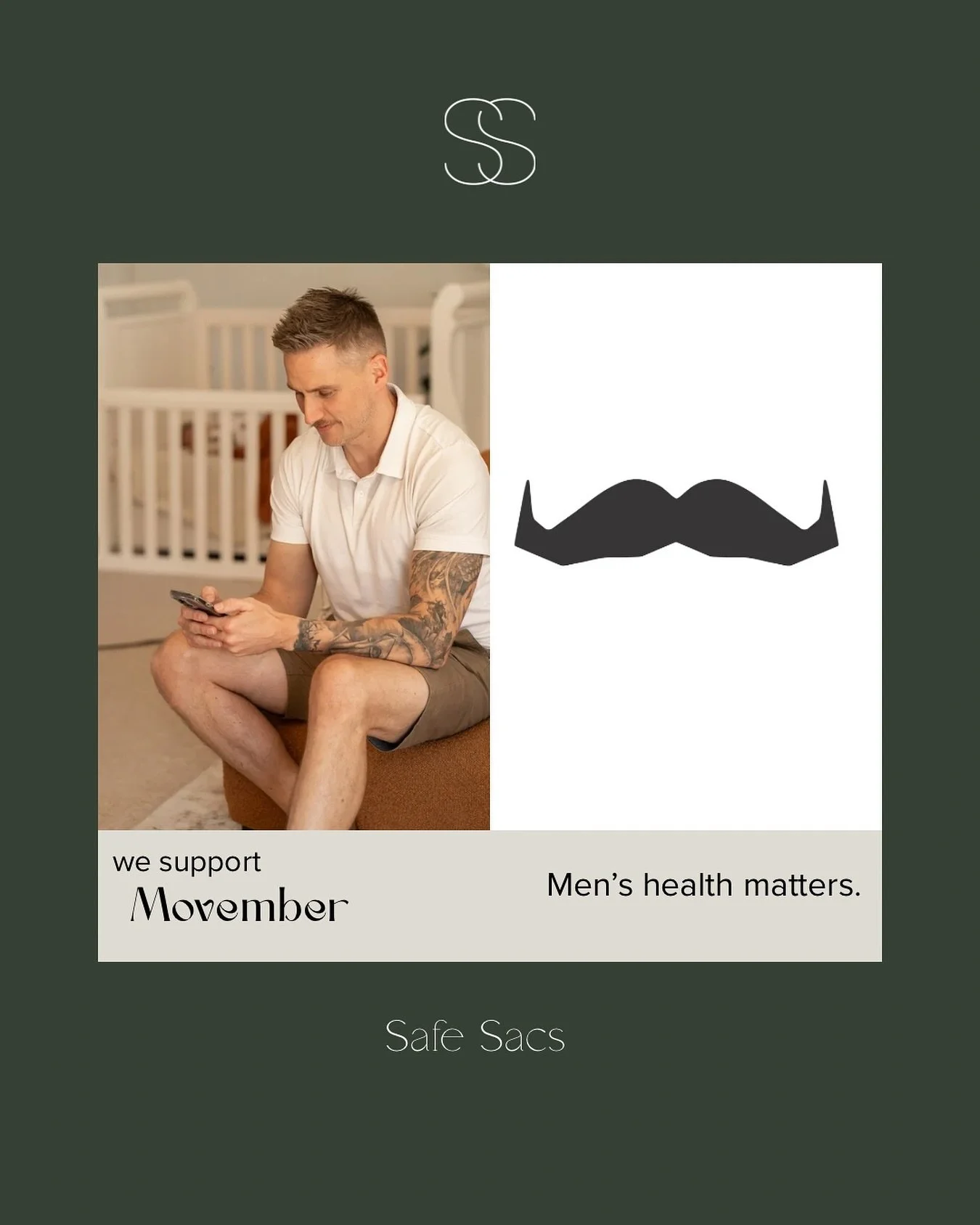 This Movember, we&rsquo;re celebrating the dads, uncles and partners who show up through sleepless nights, teething chaos and healing.

Men&rsquo;s health matters - from mental load to late-night worry.
Let&rsquo;s start the conversations that help o