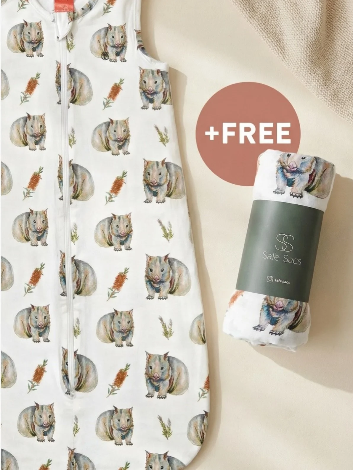 Smarter sleep just got softer 🤍

For a limited time, every Safe asap purchase includes a free Organic Muslin.

Simply select your Sac and choose your favourite muslin and the discount will be automatically applied at checkout.

Save $35 - End March 