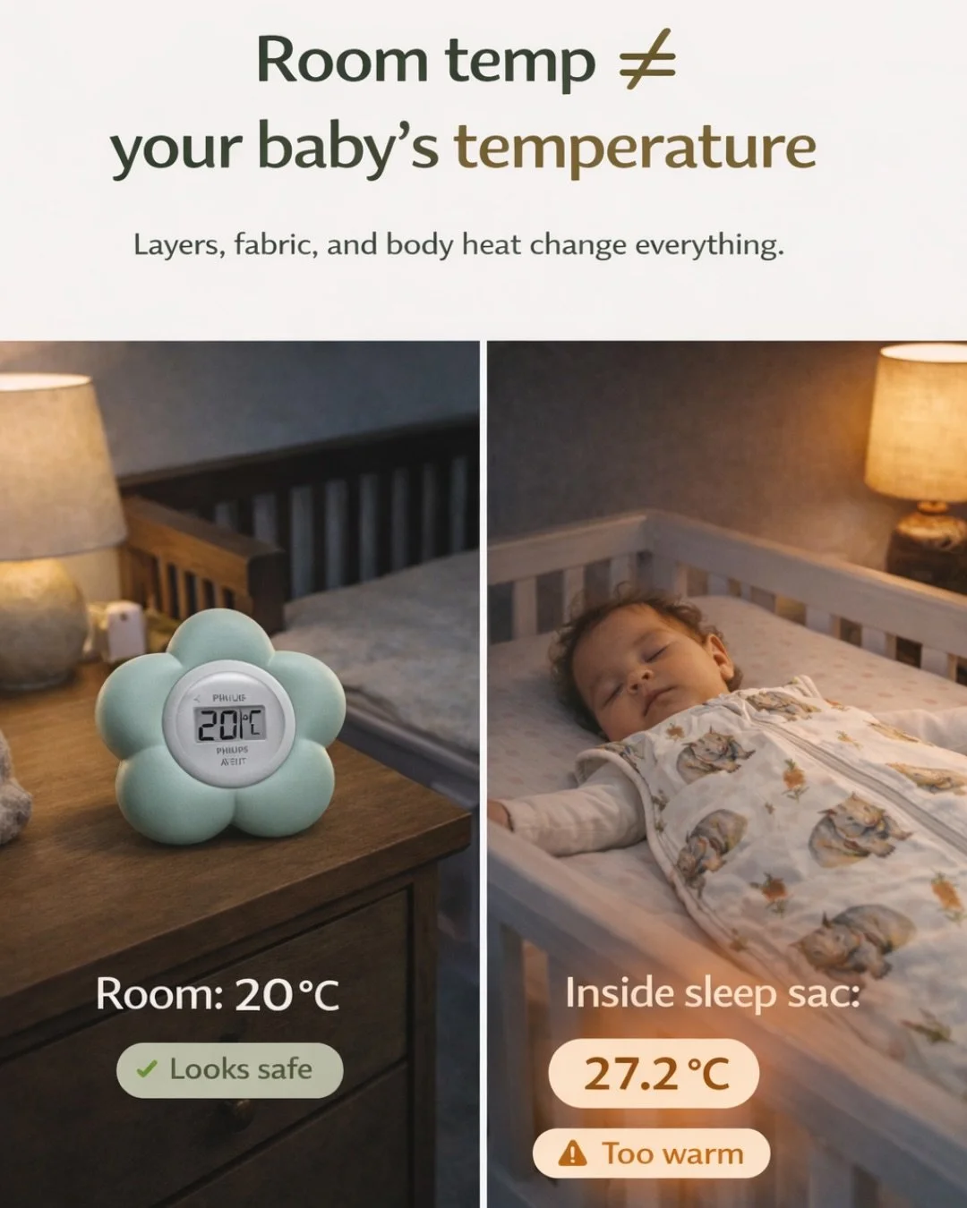It&rsquo;s the things you can&rsquo;t see that matter most.
Room temperature doesn&rsquo;t tell the full story&hellip;.
Know what&rsquo;s really happening - in real time 📲 
Monitor their temp and humidity from inside the sac, and leave guesswork in 