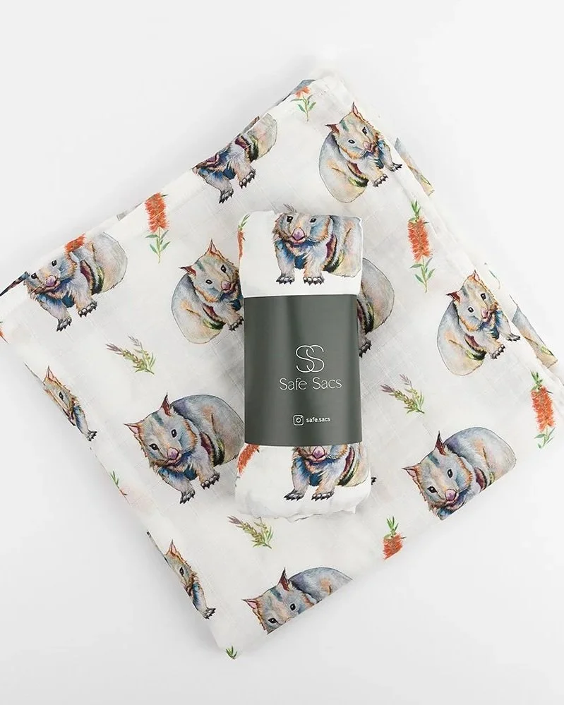 Organic Muslin: Wombat