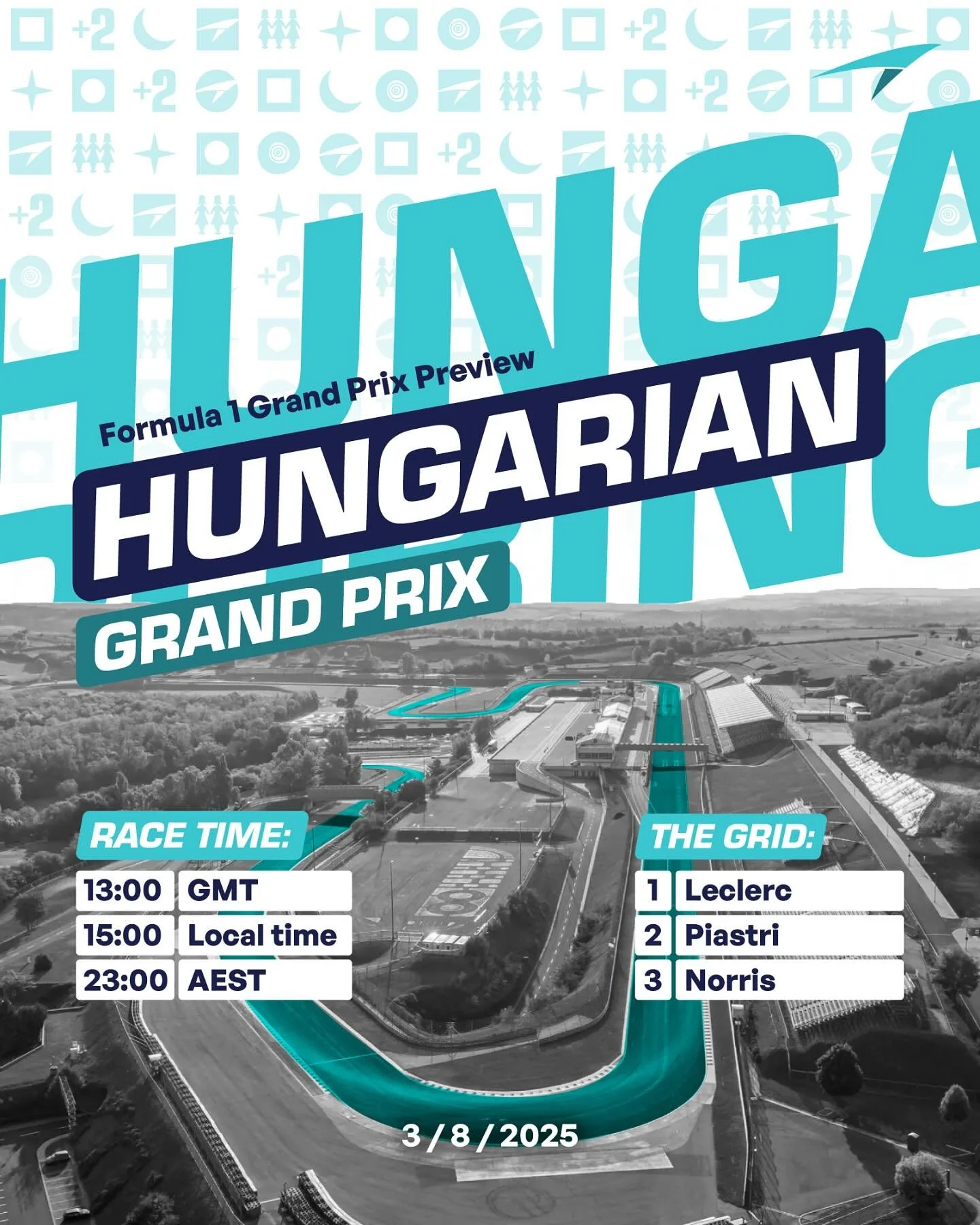 Upcoming is the hotly contested #hungariangrandprix, designed for strategy and precision! 🔥

Here is how the grid lines up at the newly redeveloped Hungaroring. Will you tune into the race later tonight?

.
#f1 #f1inschools #formula1 #stemracing #st