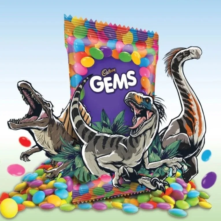 Jurassic World X Cadbury Gems