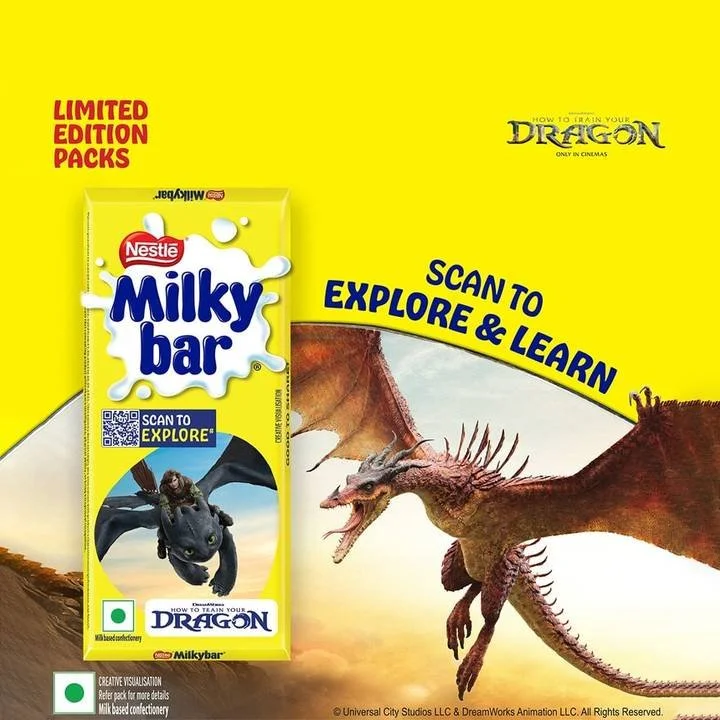 Nestle Milky bar x How to train your dragon