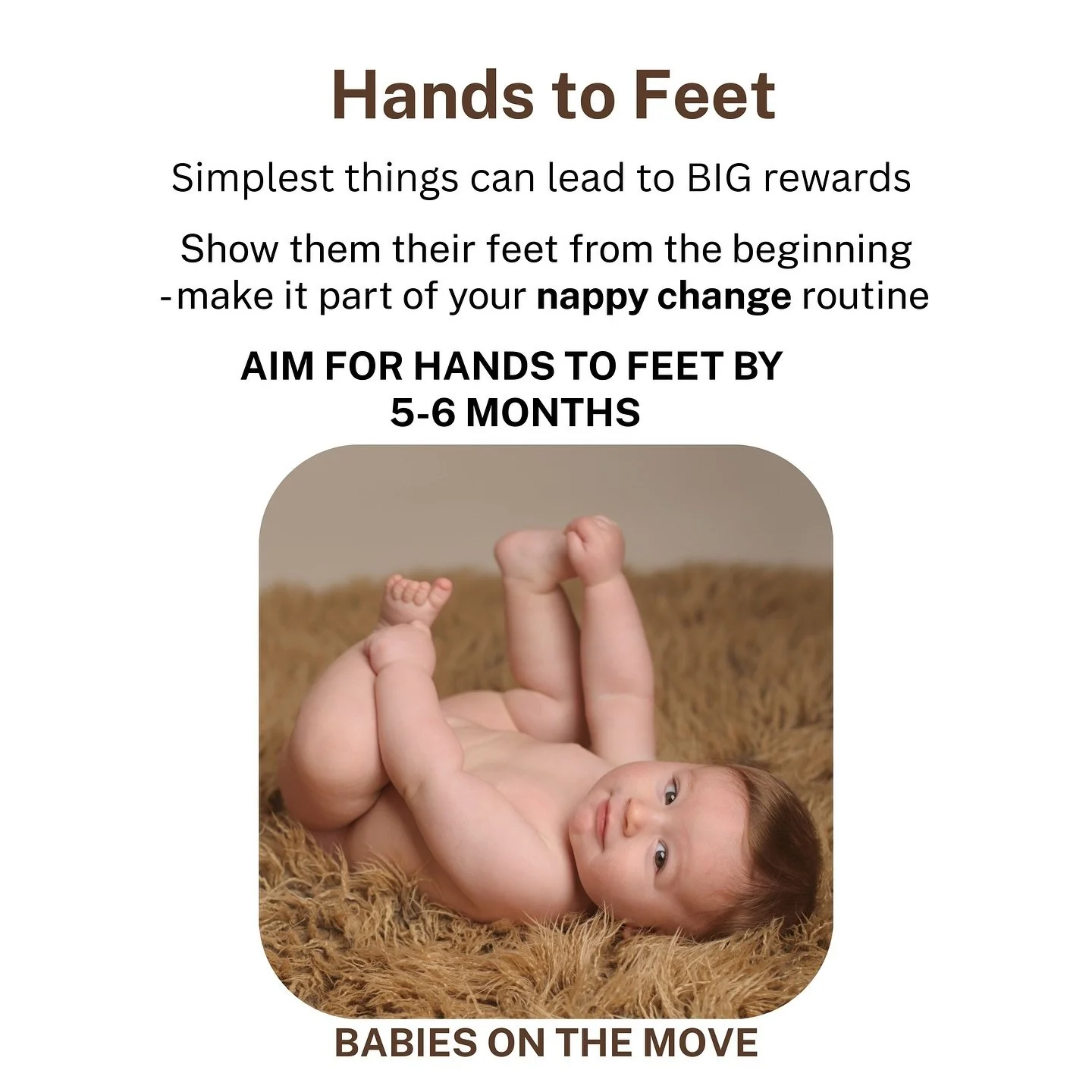 Feet and toes are fun too 👣🤲

#babydevelopment #goldcoastbabyphysio #babiesonthemove