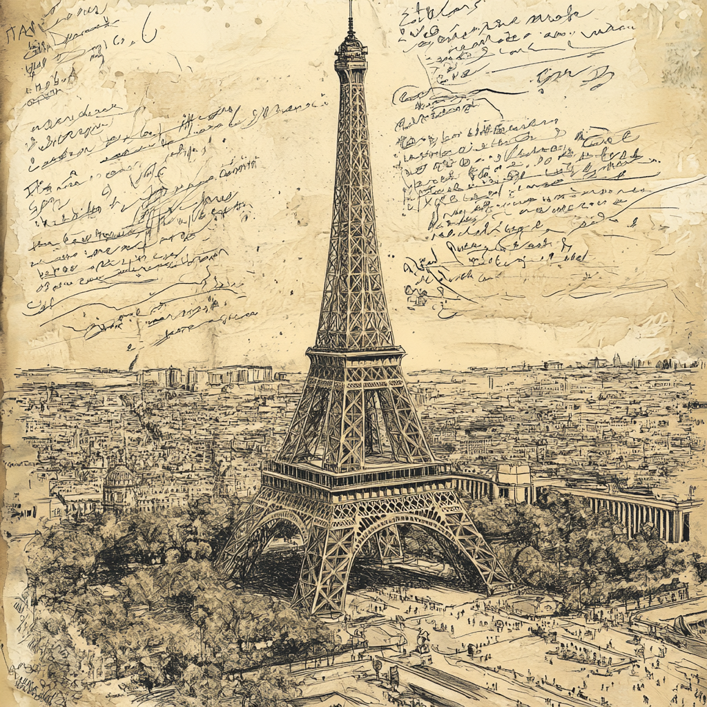 Sepia Tones of Paris