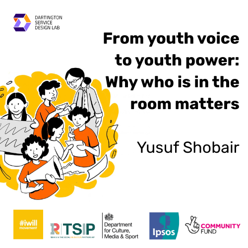 From youth voice to youth power: Why who is in the room matters
