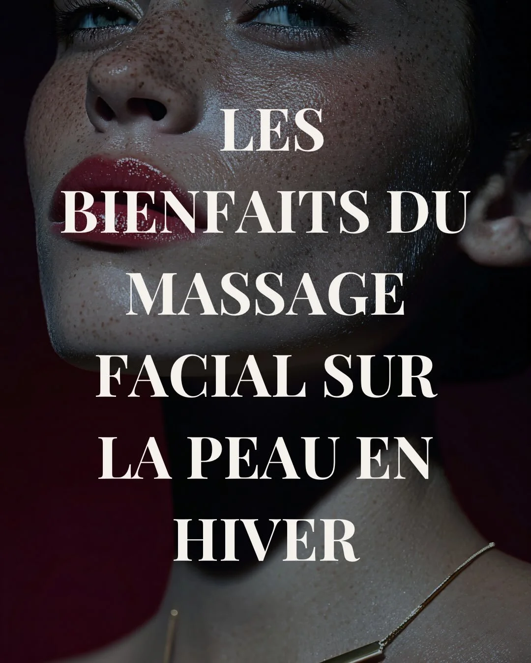 En hiver, la peau change.
Traits plus marqu&eacute;s, teint plus terne, peau moins tonique.

Ce n&rsquo;est pas forc&eacute;ment un manque de cr&egrave;me. C&rsquo;est un ralentissement des fonctions naturelles de la peau et des muscles du visage.

U
