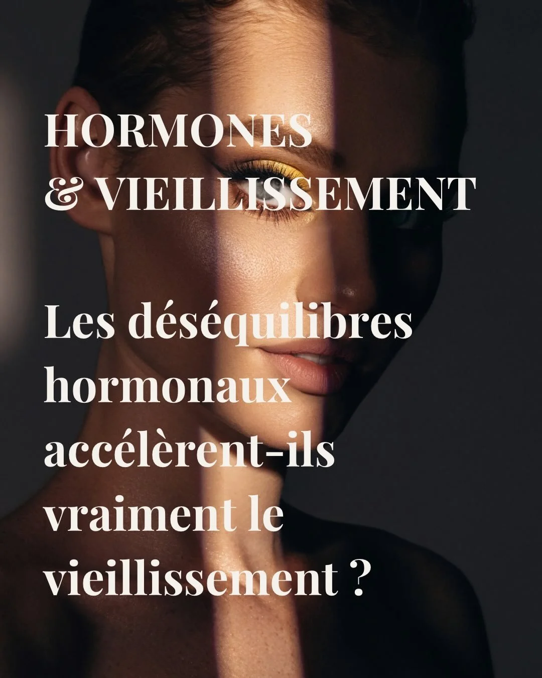 Le vieillissement est profond&eacute;ment influenc&eacute; par nos hormones.

Avec l&rsquo;&acirc;ge, plusieurs axes hormonaux &eacute;voluent :
&mdash; hormones sexuelles
&mdash; DHEA
&mdash; GH / IGF-1
&mdash; cortisol
&mdash; insuline
&mdash; m&ea