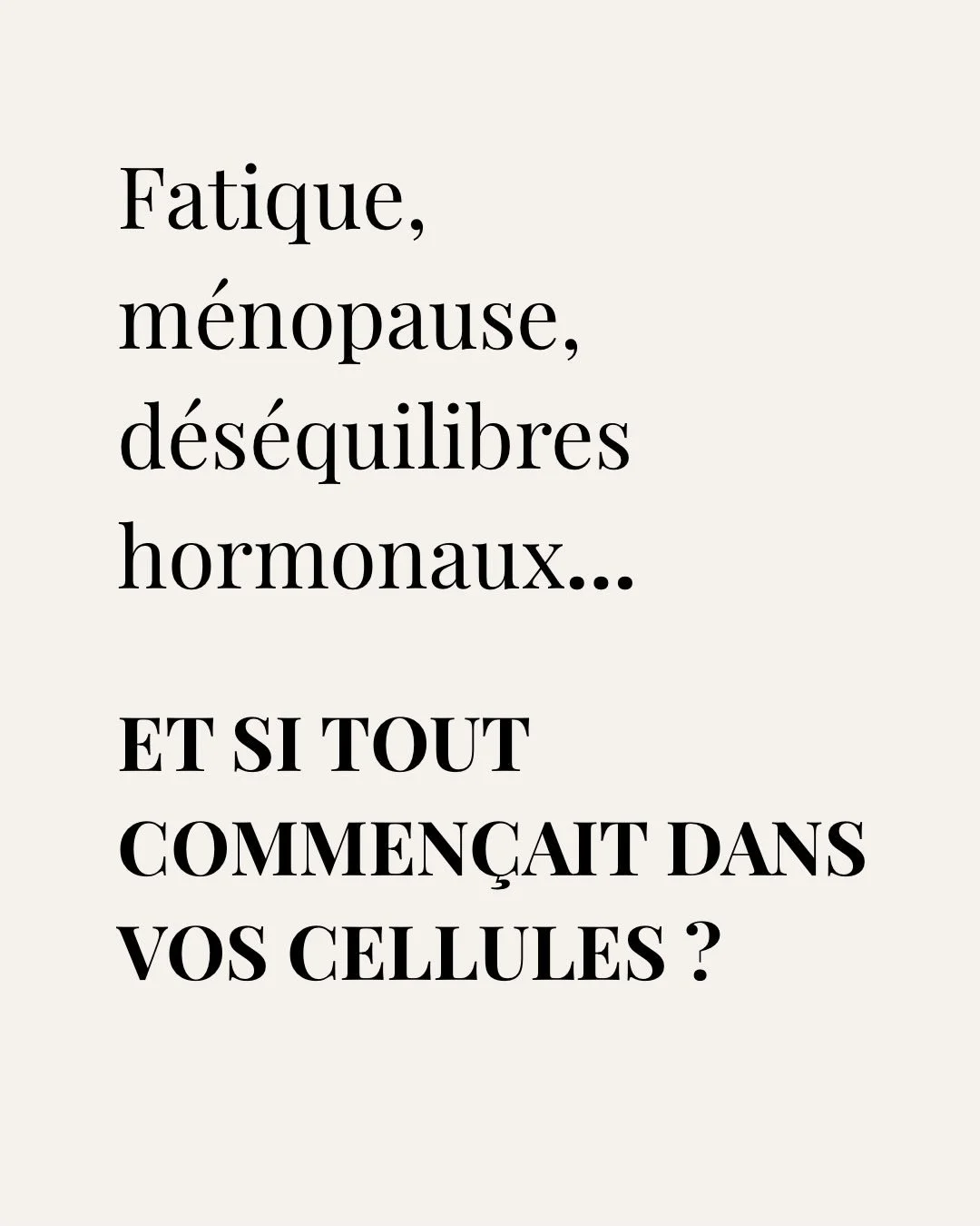 On parle souvent des hormones&hellip; beaucoup moins des mitochondries. Pourtant, elles jouent un r&ocirc;le fondamental dans notre &eacute;quilibre hormonal.

V&eacute;ritables centrales &eacute;nerg&eacute;tiques de nos cellules, les mitochondries 