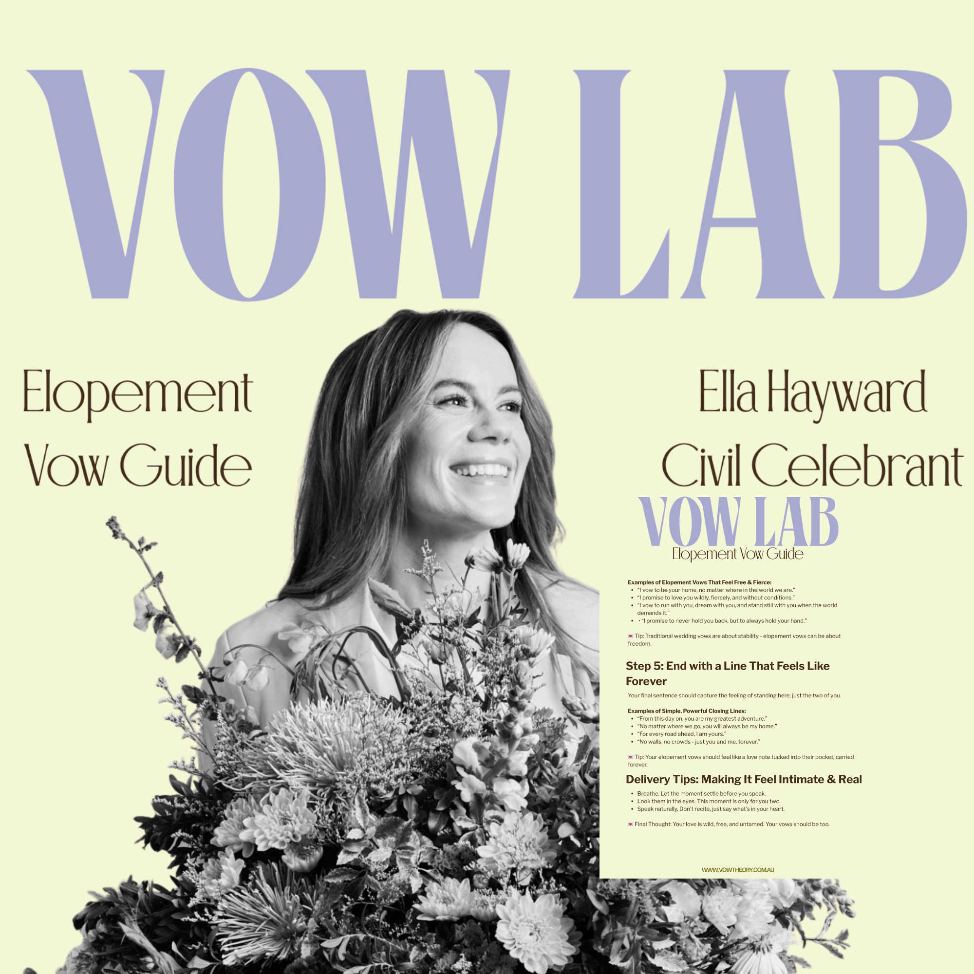 Elopement Vow Guide