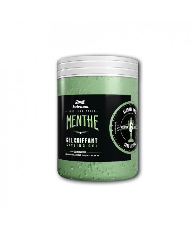 Hairgum Gel Fixant Menthe sans alcool