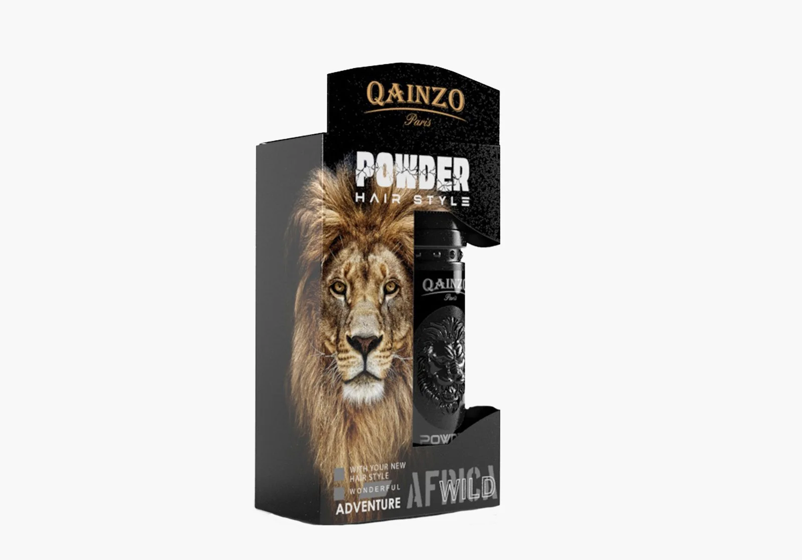 Qainzo Cire coiffante en poudre naturel