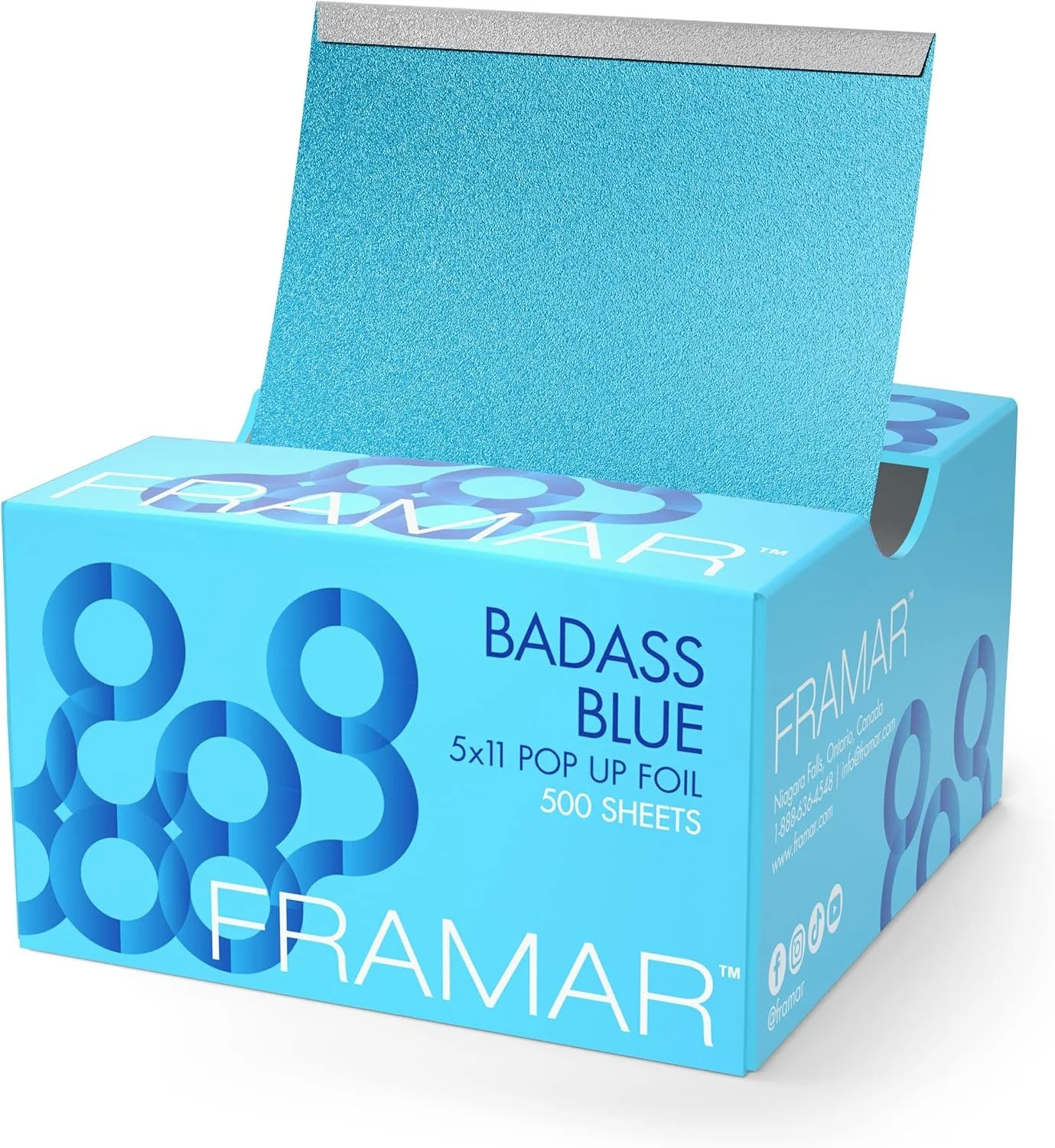 FRAMAR Aluminium Feuilles Prédécoupées gaufrées