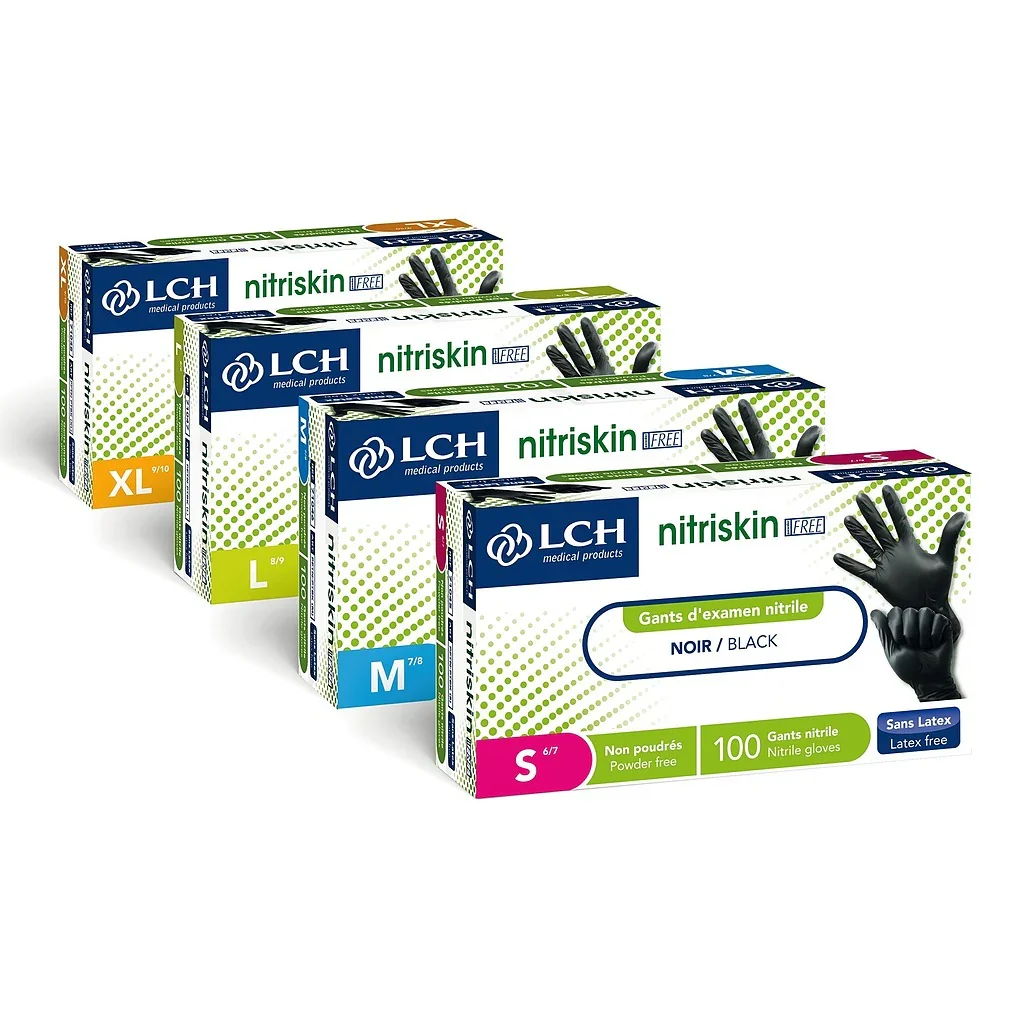 Gants en nitrile jetables LCH