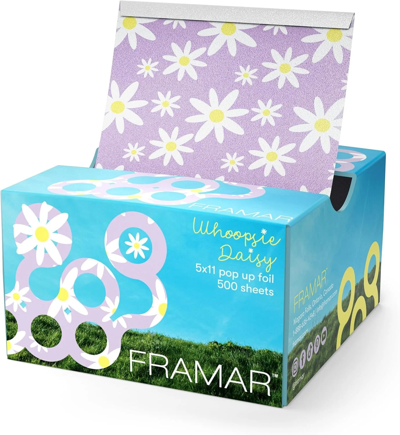 FRAMAR Aluminium Feuilles Prédécoupées gaufrées