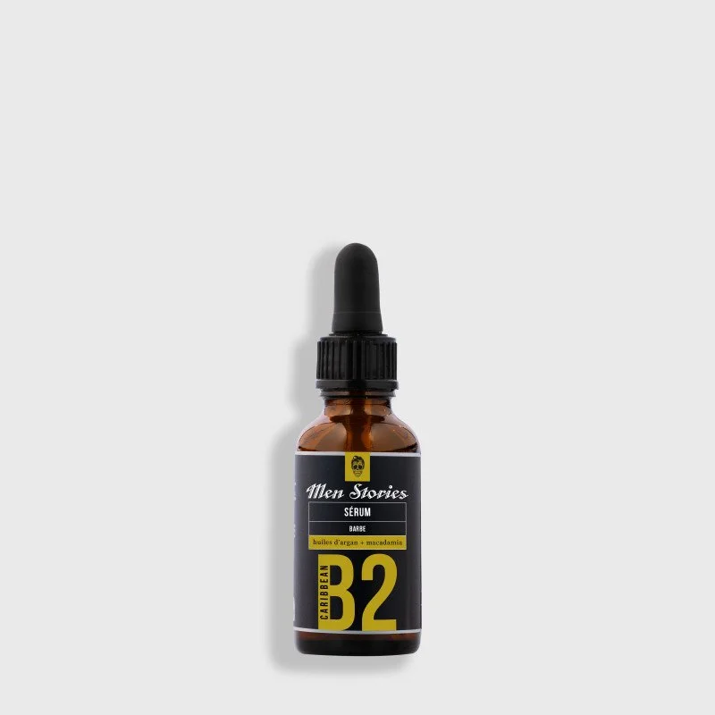 Serum caribbean pour barbe B2 Men stories