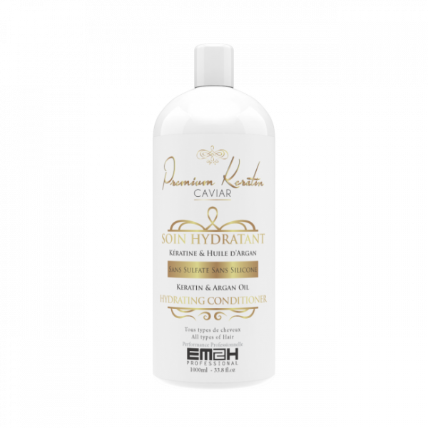 Soin hydratant et réparateur à la kératine Premium Keratin Caviar EM2H