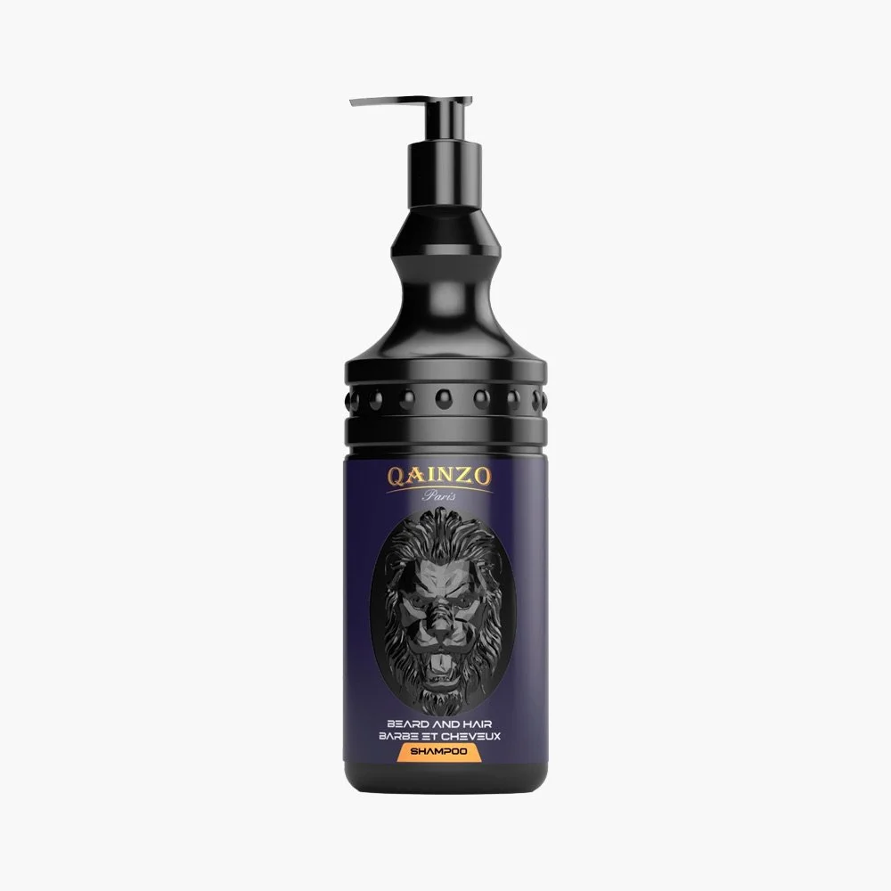 Qainzo Shampooing Barbe et Cheveux 400ml