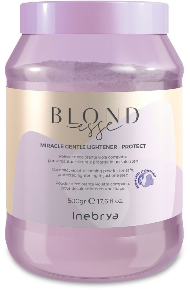 Poudre decolorante violette compacte 500g Blondesse Inebrya