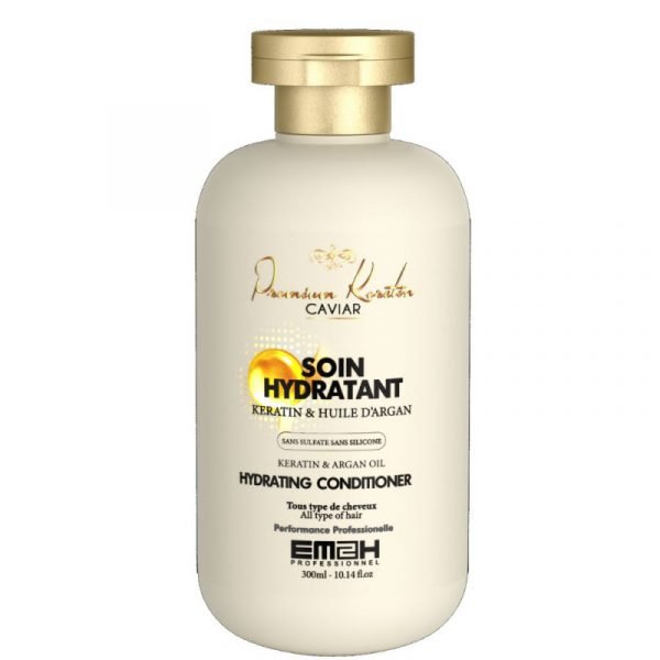 Soin hydratant et réparateur à la kératine Premium Keratin Caviar EM2H