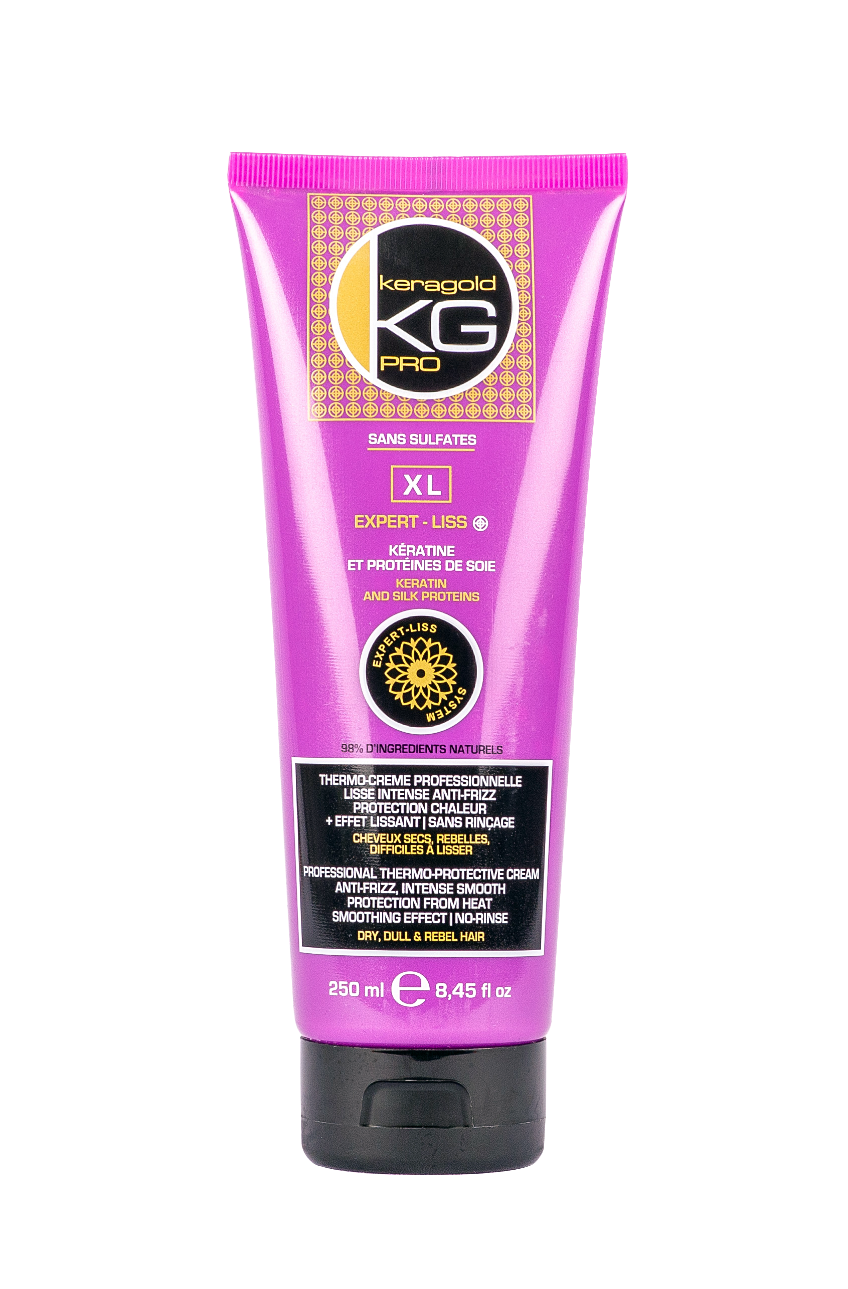 Thermo-crème Lisse intense XL Keragold Pro