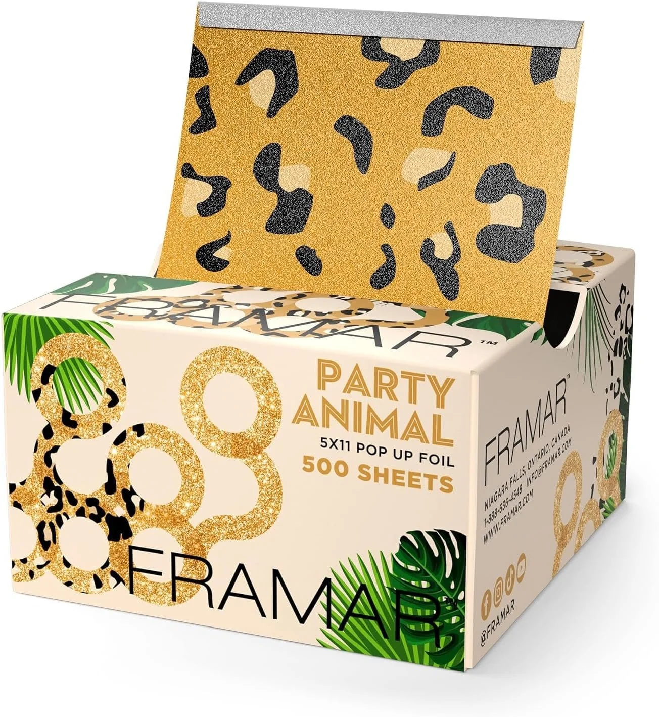 FRAMAR Aluminium Feuilles Prédécoupées gaufrées