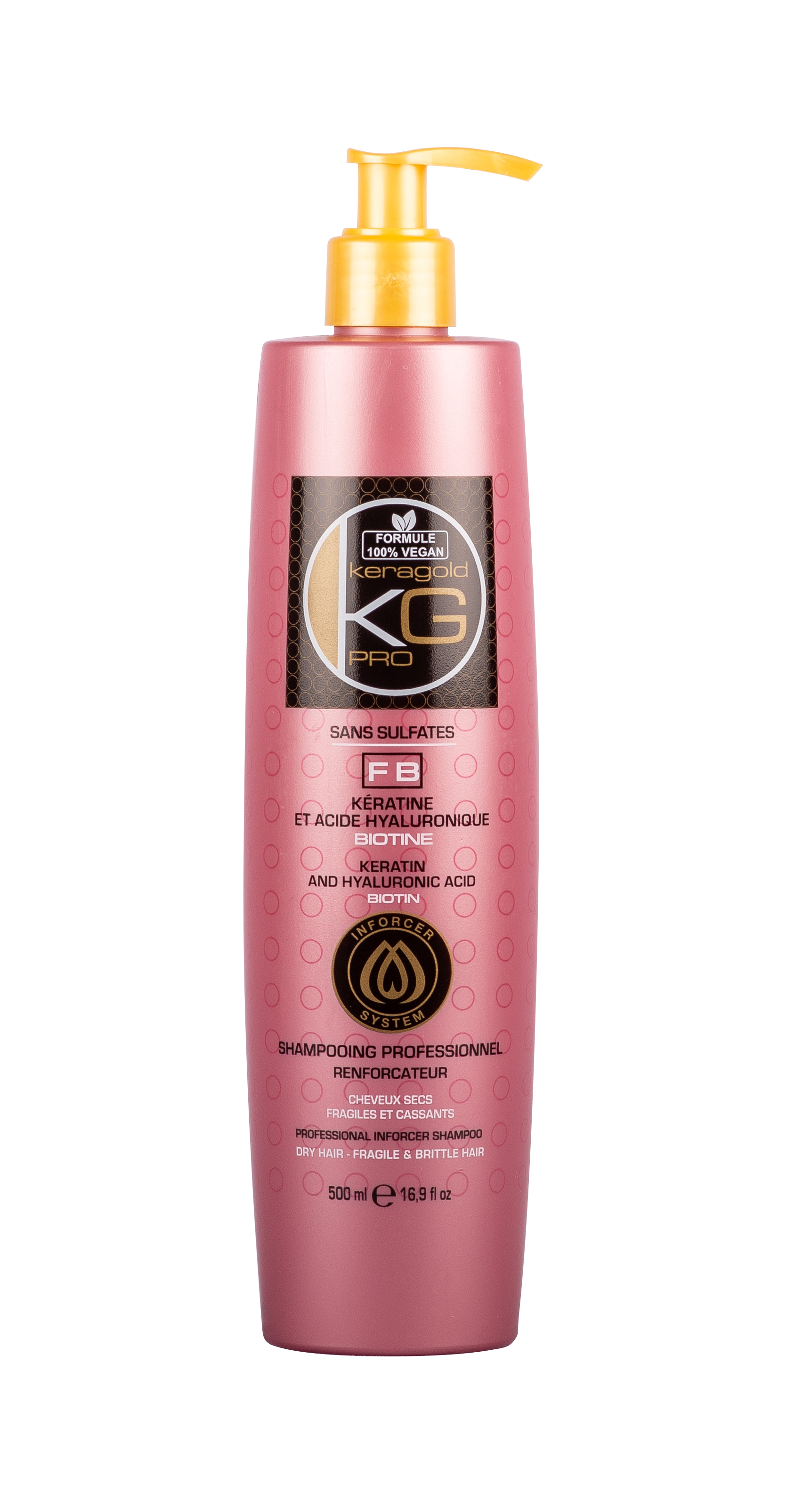Shampoing Renforçateur FB Keragold pro