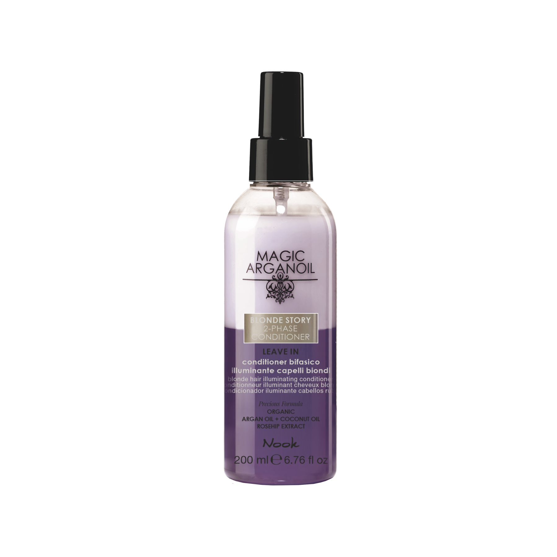 2 Phase conditionner illuminant Blonde Story Magic Arganoil Nook