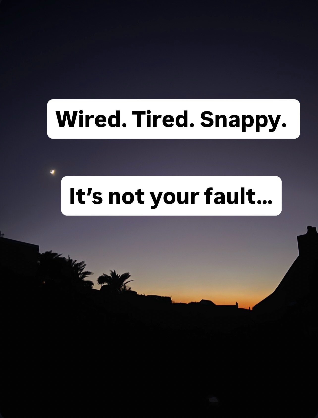 If you&rsquo;re juggling everything and your body feels like it&rsquo;s always &lsquo;on&rsquo;&hellip; this is why:

When your nervous system is stuck in stress mode, your sleep, digestion, mood and energy all get pulled off course.

Swipe the carou