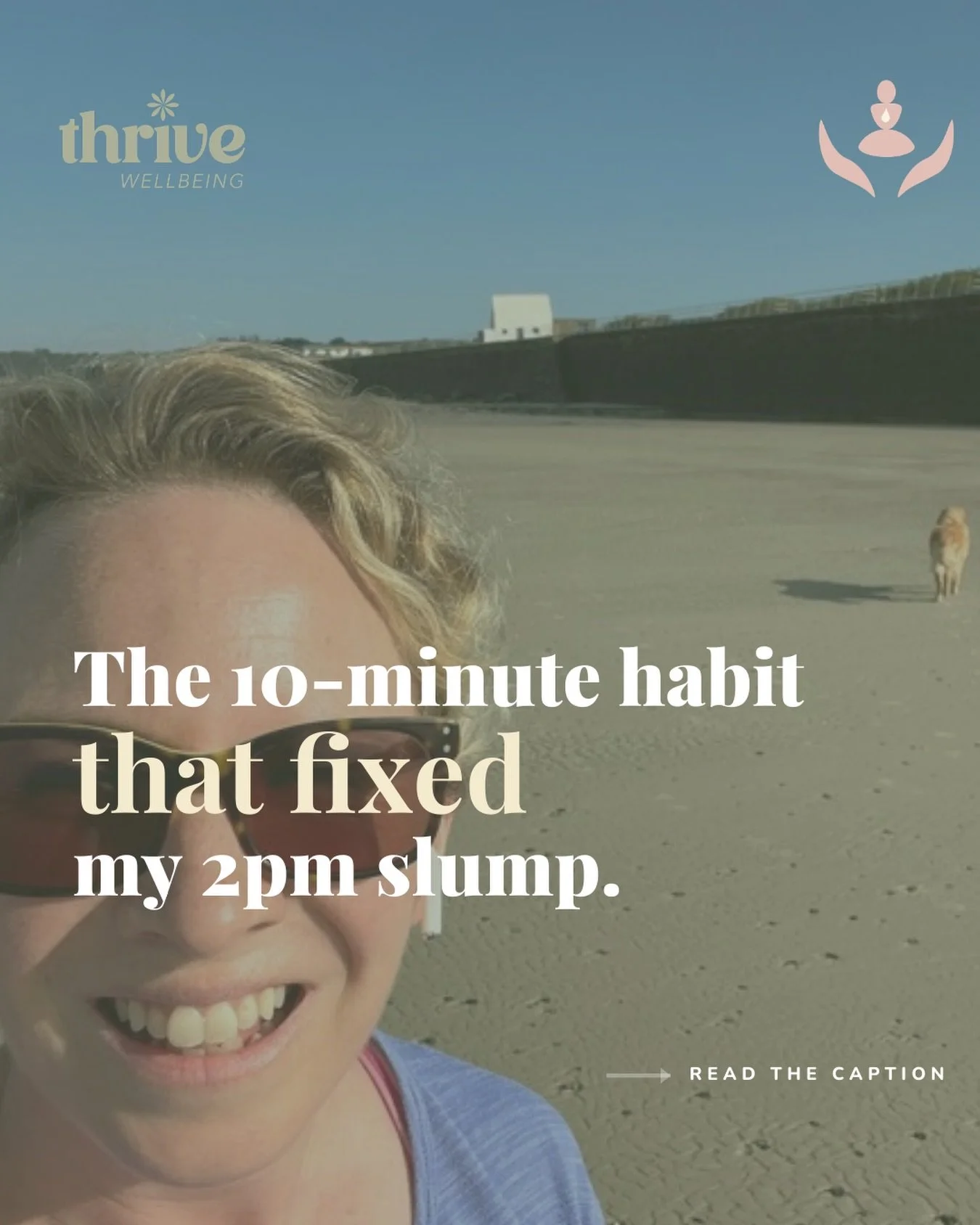 This is what I tell all my clients regardless of where they work: Stop trying to push through your afternoon crash.

Yesterday the sun came out (in February?! 🌞) and instead of forcing my way through my to-do list, I rearranged my schedule.

I put m