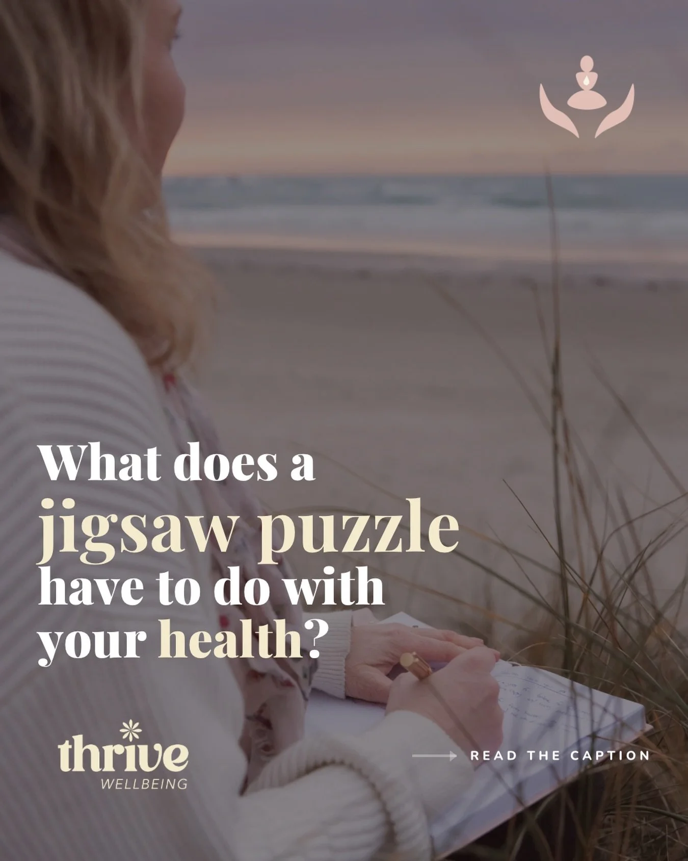 What does a jigsaw puzzle have to do with your health? 
More than you think.

What if the way you feel and the way you react are more connected than you realise?

- Snapping at your kids over something small.
- Feeling overwhelmed when another What&r