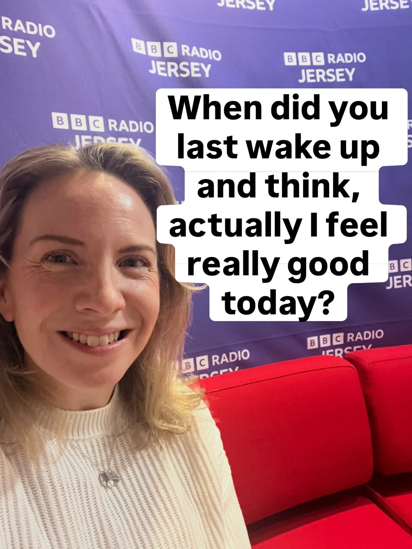 This morning I got to do something really exciting, to sit down with the team at BBC Radio Jersey and just talk honestly about stress, burnout, and why so many of us are running on empty without even realising it.

We talked about the signs your body
