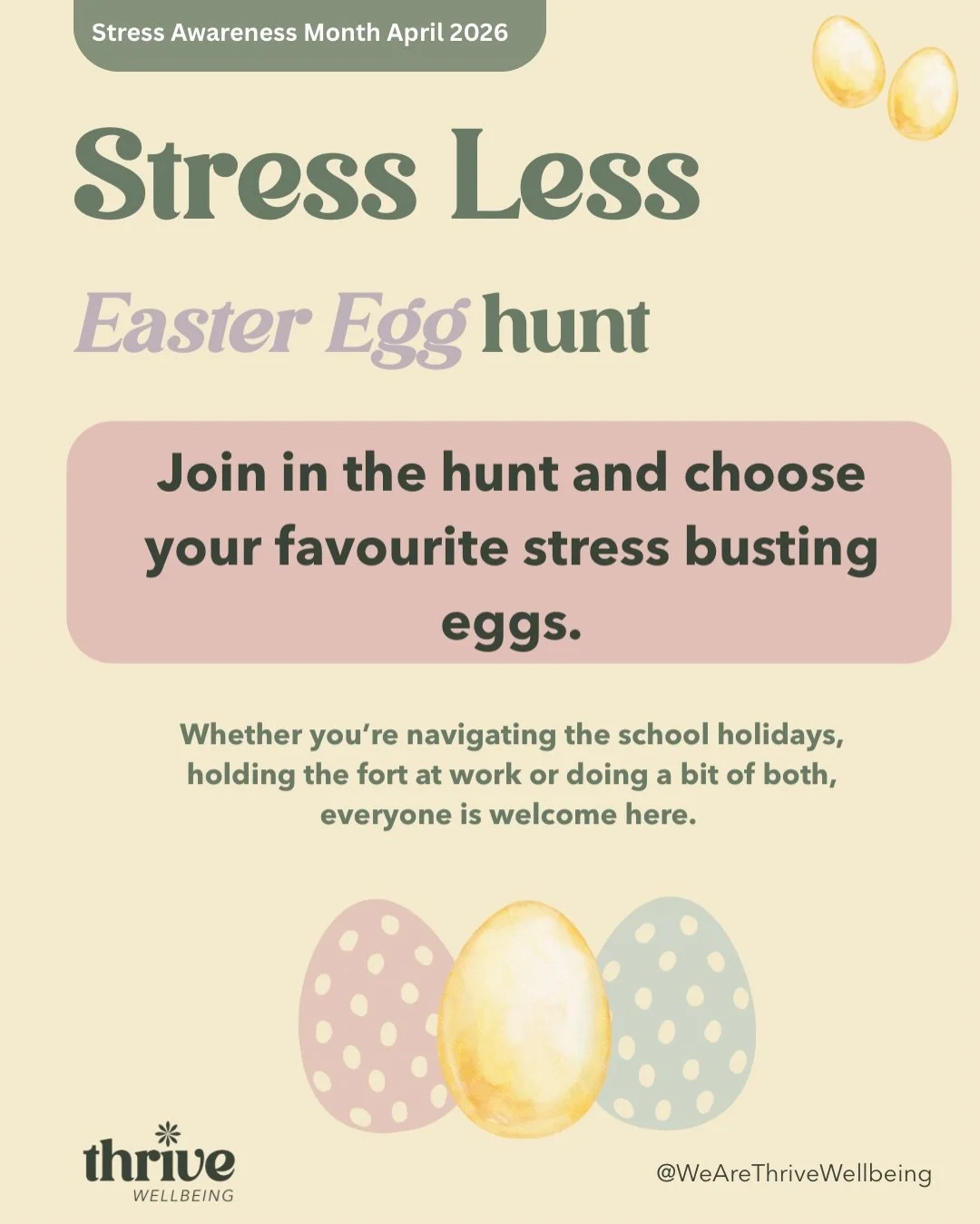 On BBC Radio Jersey this morning with @redfacemoss, in typical me style I spontaneously promised I&rsquo;d share a pick and mix approach to reducing our stress levels, so here it is!

Over Easter, whether you&rsquo;re parenting with loud children (ju