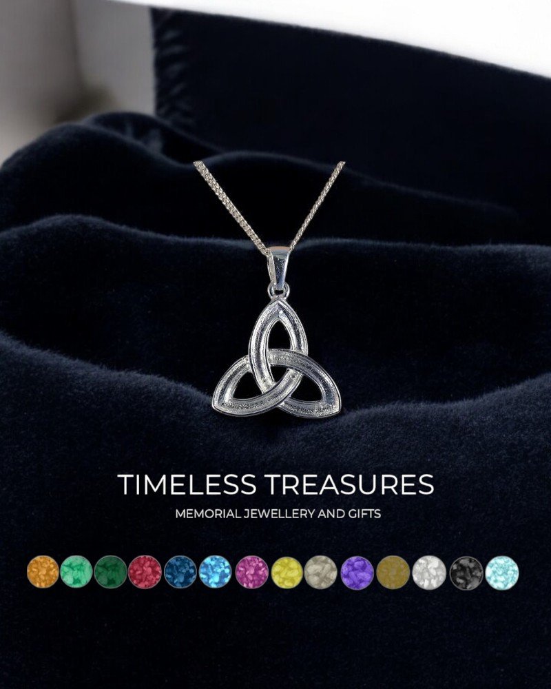 Memorial Ashes Celtic Pendant