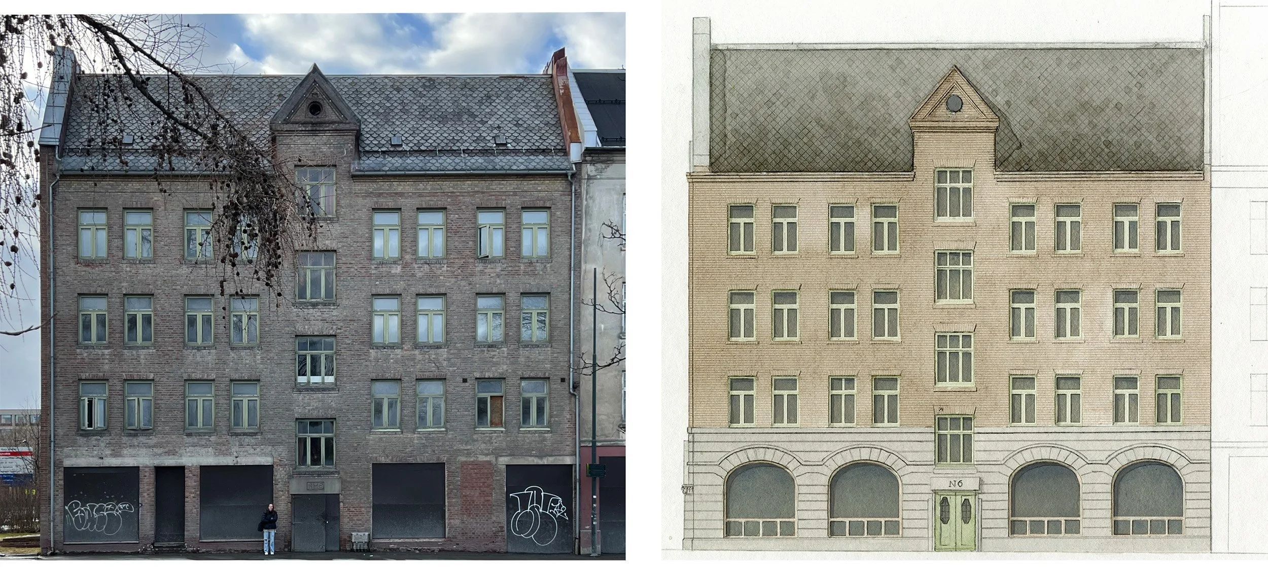 Elgeseter Gate 6 transformasjon