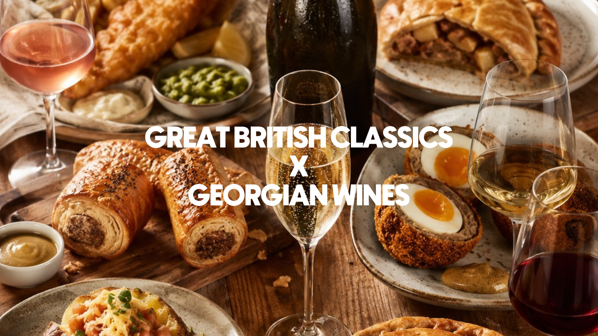 Matching British Street food and Georgian Wine