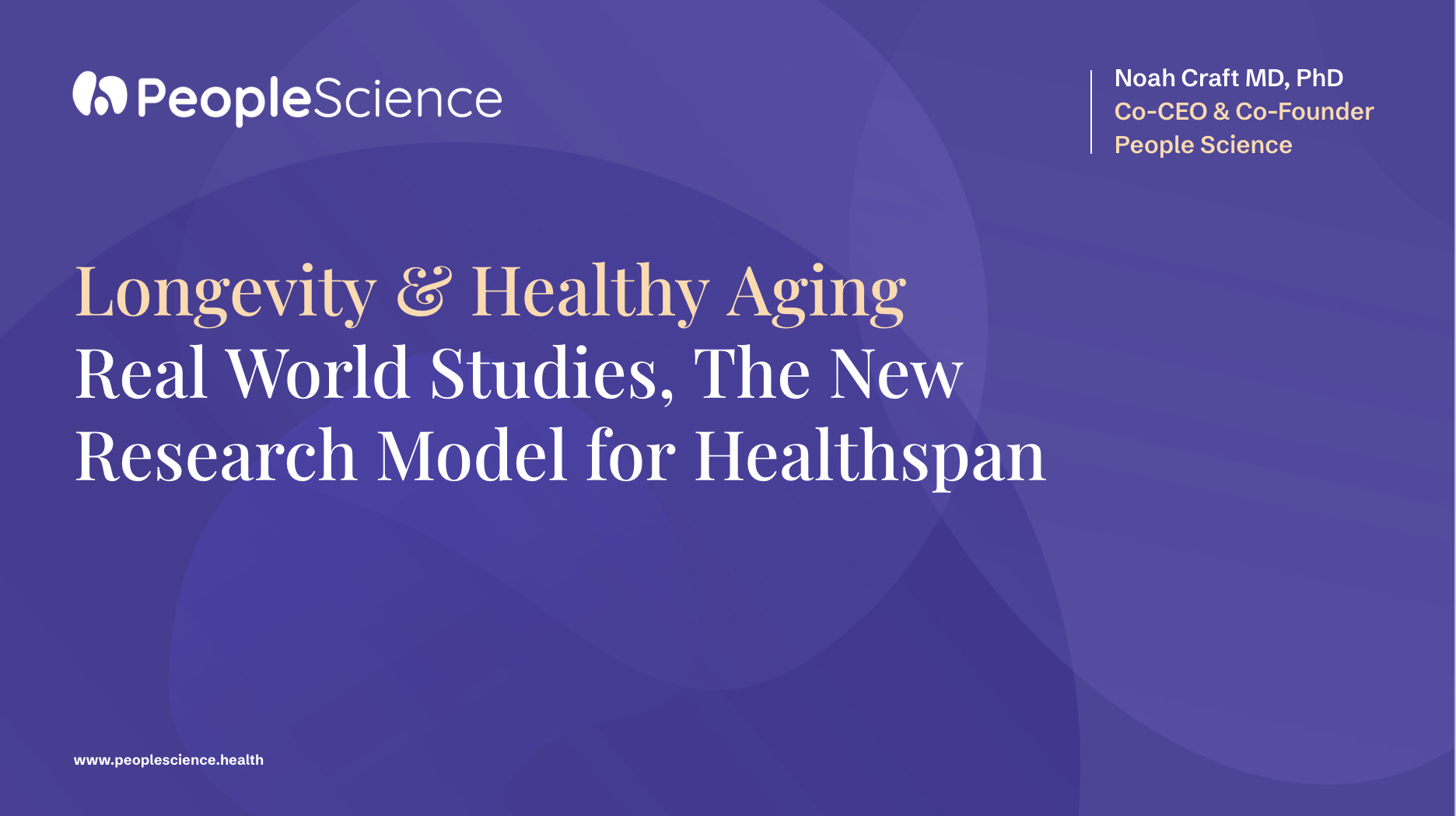 Longevity Begins Where We Actually Live