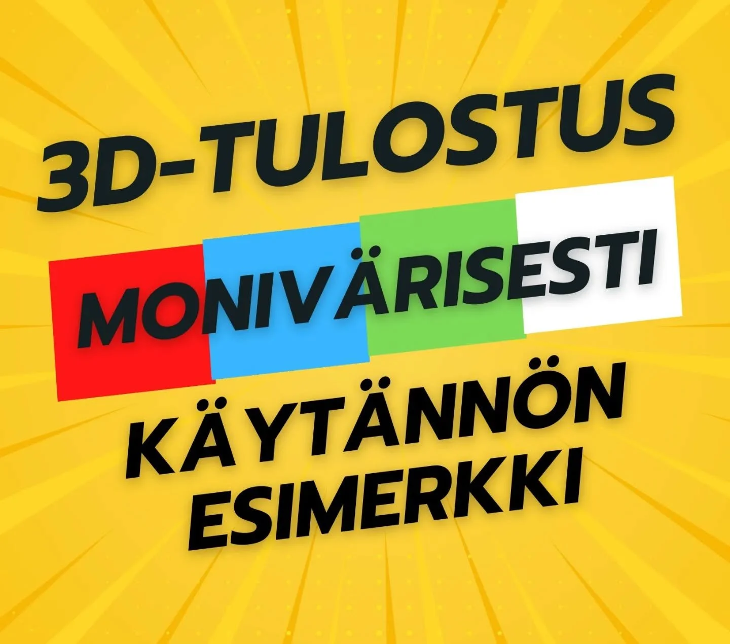 Mit&auml; on moniv&auml;rinen 3D-tulostus ja miten sit&auml; voidaan hy&ouml;dynt&auml;&auml; tuotteissa?

K&auml;y katsomassa uusin video YouTubesta!