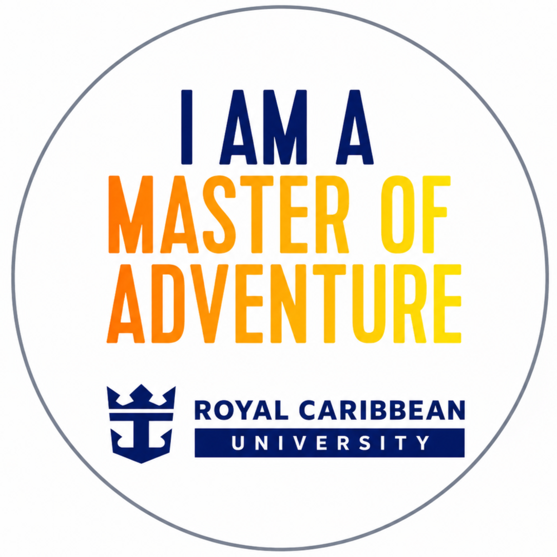Royal Caribbean Master of Adventure badge