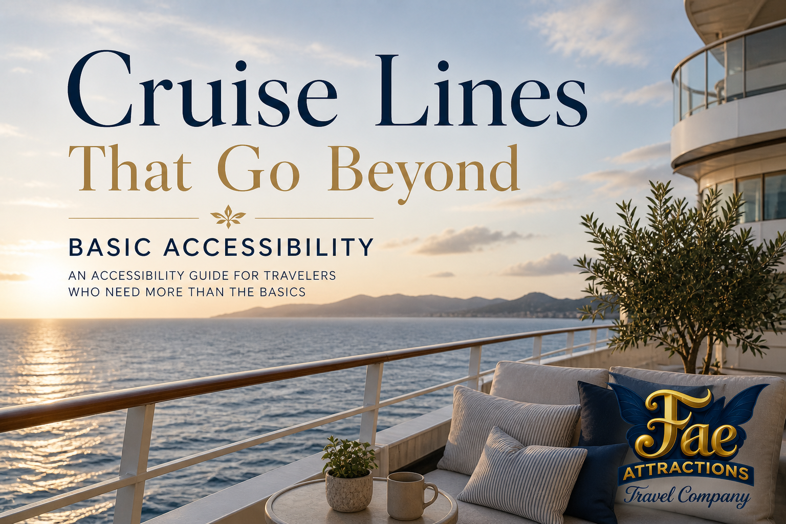 Cruise Lines That Go Beyond Basic Accessibility