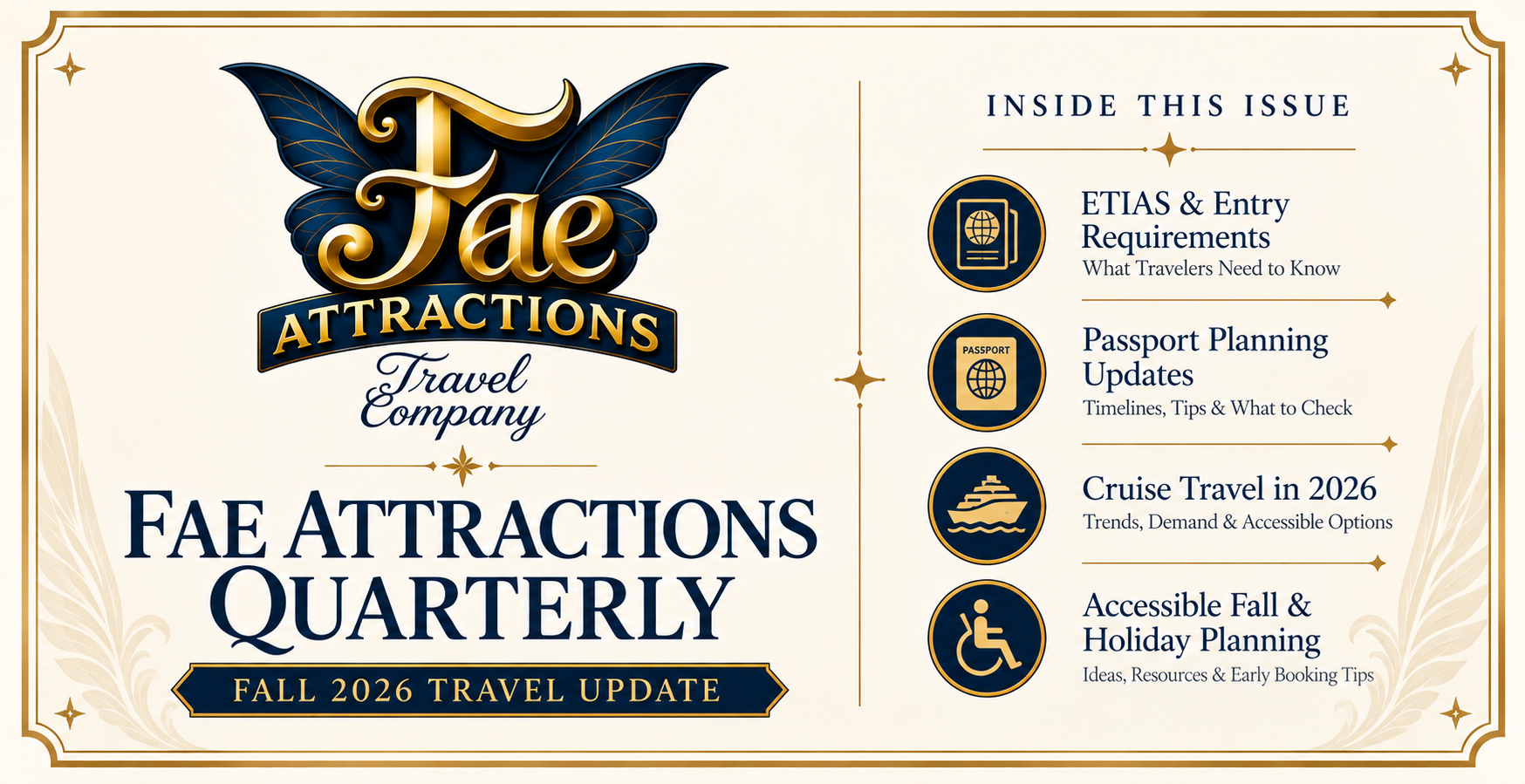 Fae Attractions Quarterly, Fall 2026