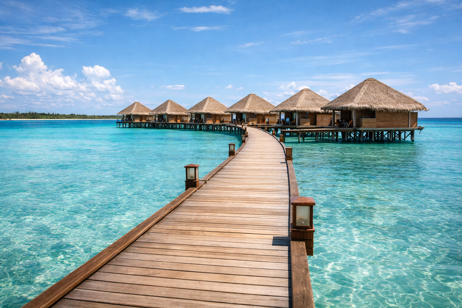 Maldives overwater bungalows luxury resort vacation