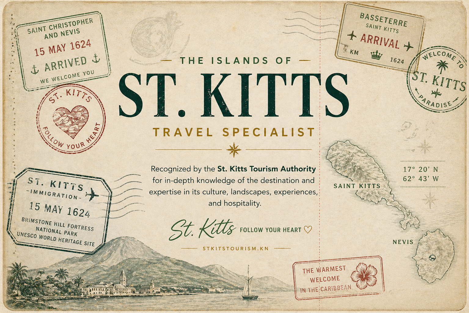 Islands of St. Kitts Specialist Certification