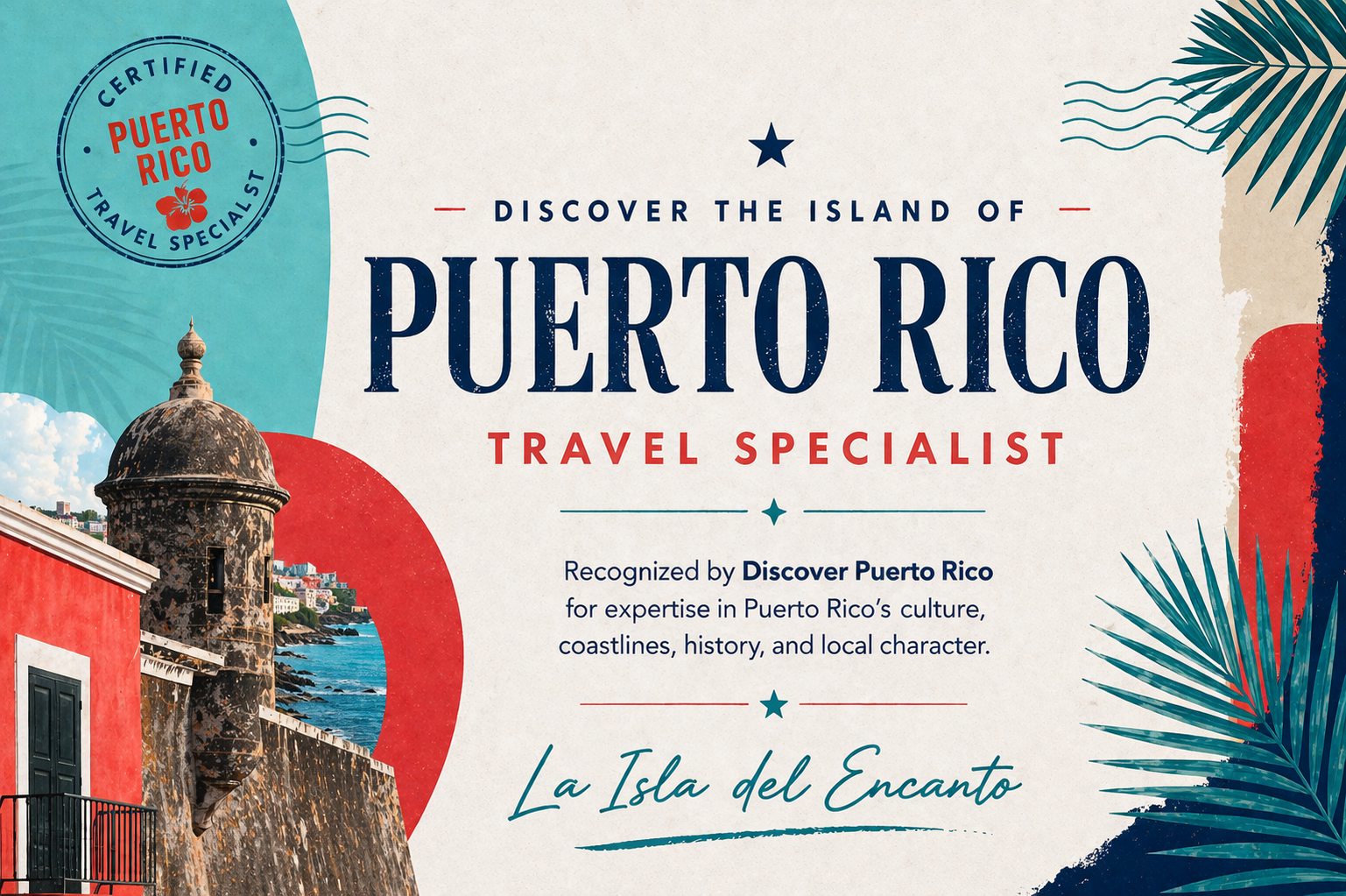 Certification as a Puerto Rico Travel Specialist