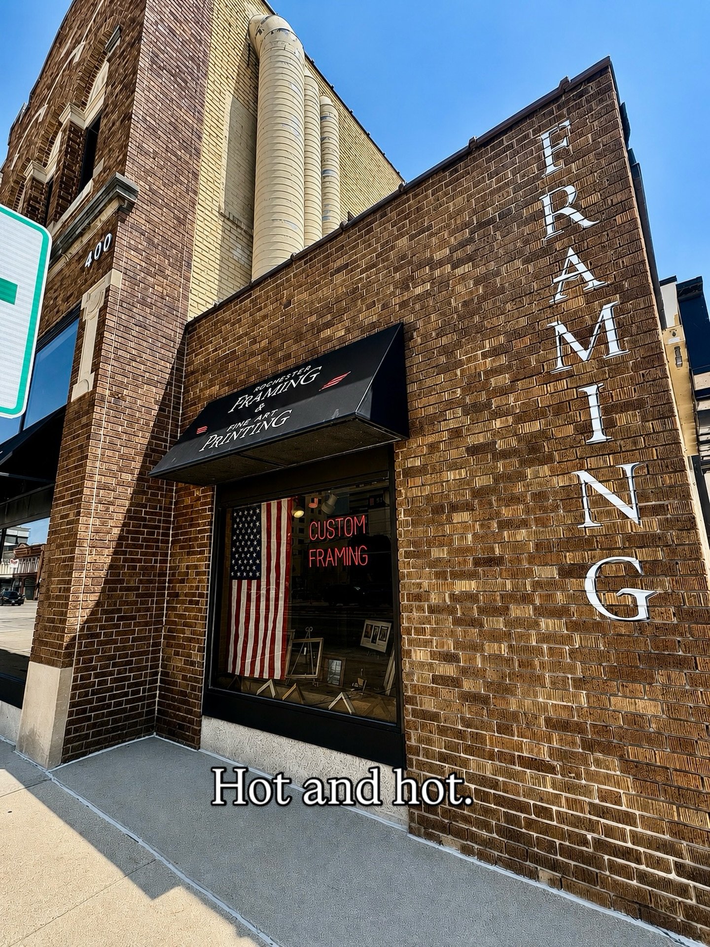 Happy 4th of July holiday week!

#rochesterframing 
#masterframer 
#downtownrochestermn 
#merica