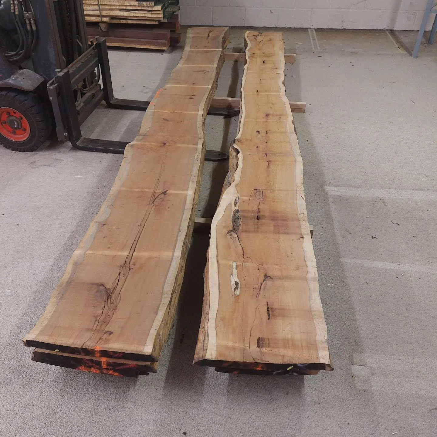 Iemand nog erg lang #taxushout nodig ? Ik zie hier wel een gave tafel in.

De stam bevat 7 delen dus naast een tafel kunnen we ook #wandplanken ervan maken.

#houtuitdebuurt #houtbewerking