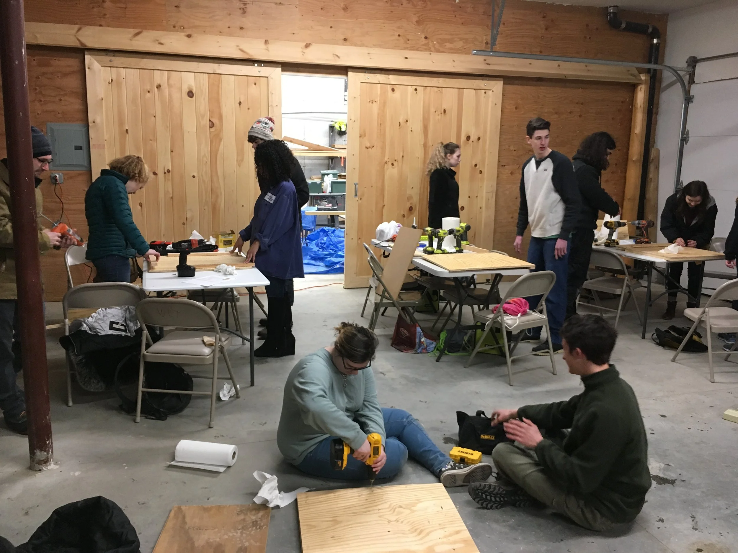 High School Woodworking with Wildlands