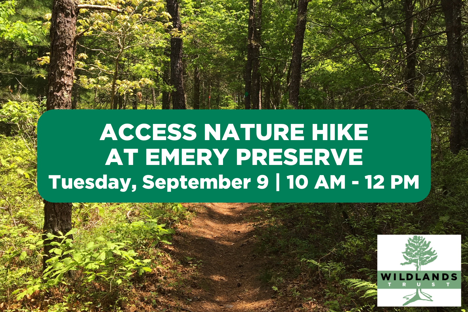 Access Nature Hike at Emery Preserve