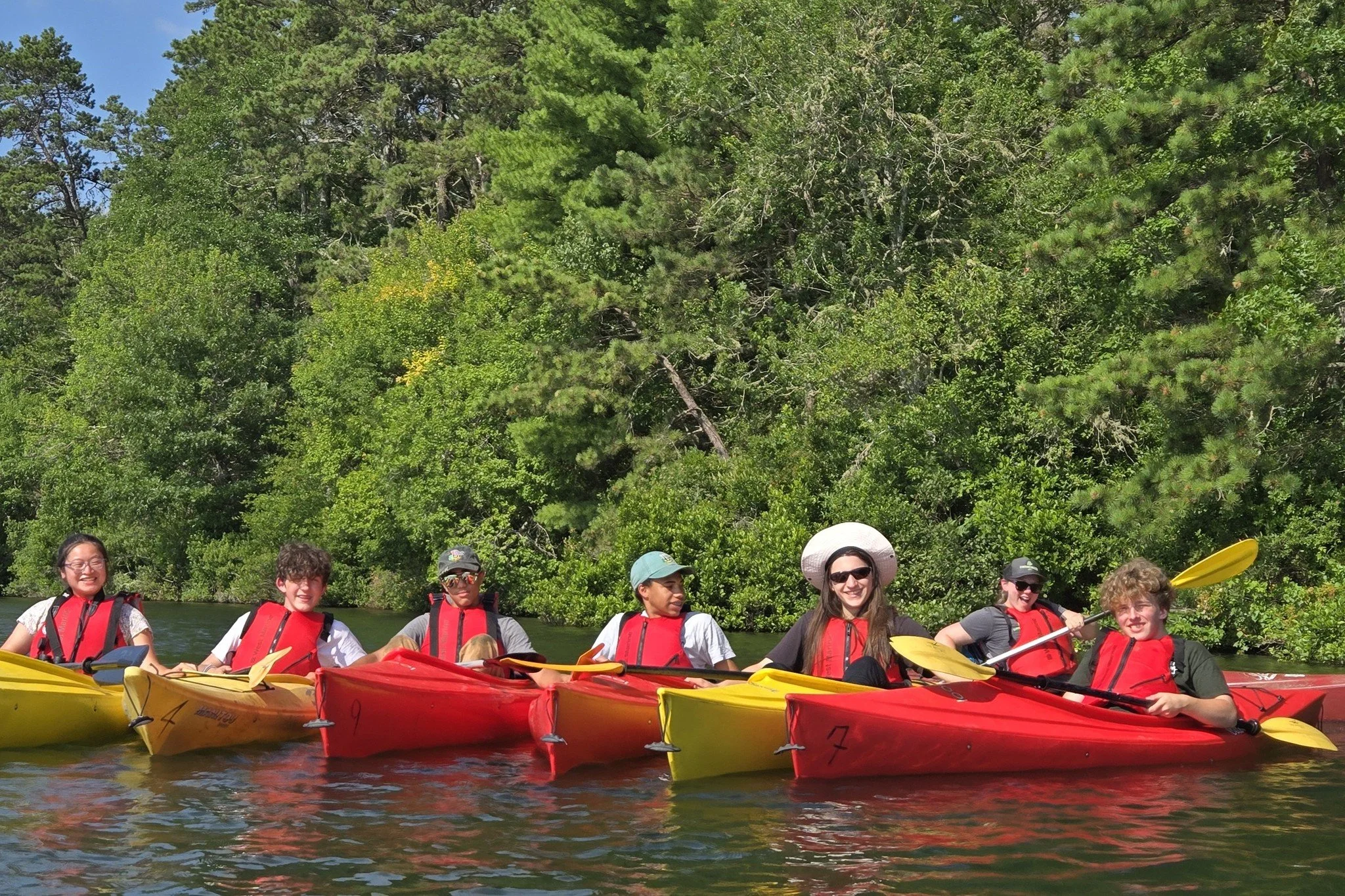 Green Team 2025 is a wrap! 🎬

For the fourth summer, Green Team gave Brockton-area high school students a paid opportunity to gain environmental skills, knowledge, and connections at D.W. Field Park and beyond. This year, Wildlands and @manometconse